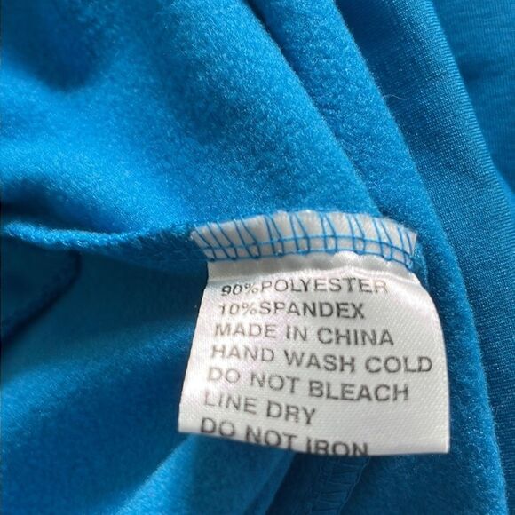 Chocolate Made Me Do it Pullover Hoodie Blue with Chocolate Pockets NWOT RARE - Picture 5 of 6